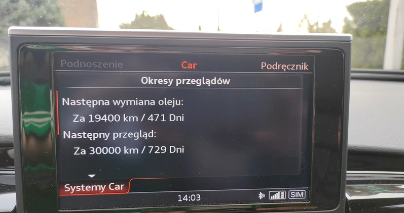 Audi RS6 cena 255000 przebieg: 163000, rok produkcji 2016 z Poznań małe 56